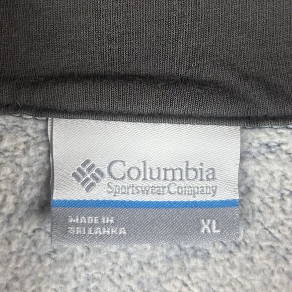 Columbia Milwaukee Summer Fest 1/4 Zip Sweatshirt Mens XL Blue Long Sleeve Music - Picture 3 of 10